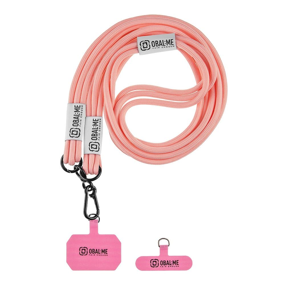 Popruh OBAL:ME NeckTag Trio na Telefon Pink - náhled 1