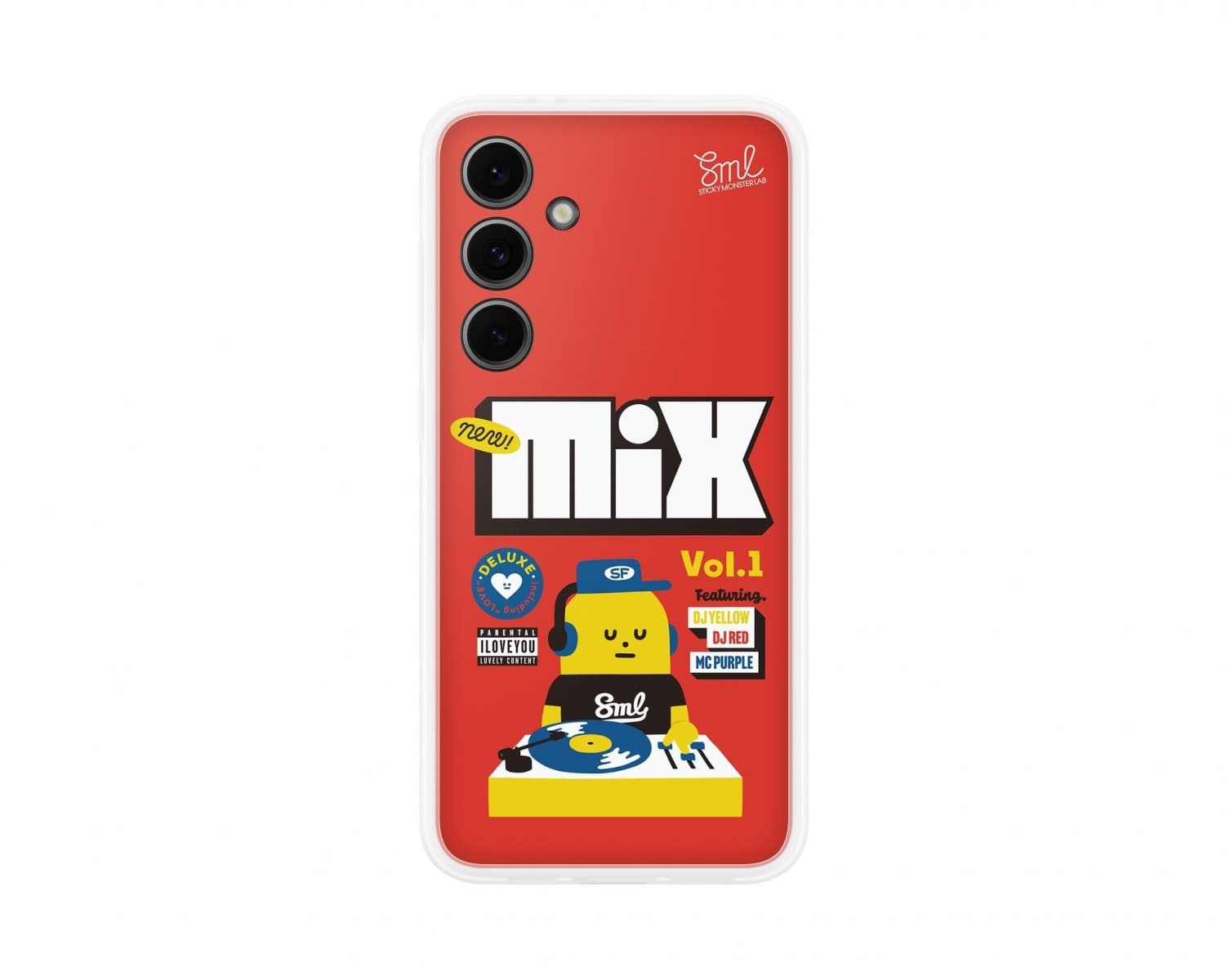 Zadní kryt EF-MS721CRE Samsung FlipSuit pro Galaxy S24 FE Red - náhled 1