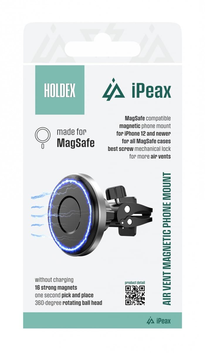 Držák do auta iPeax Holdex černý - náhled 1