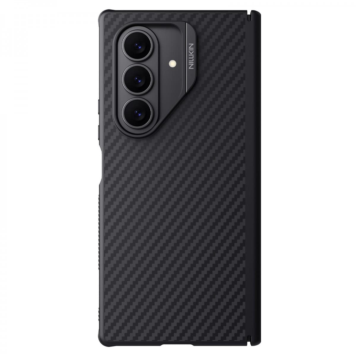Zadní kryt Nillkin Synthetic Fiber PRO Magnetic pro Samsung Galaxy Z Fold 7 Black - náhled 1