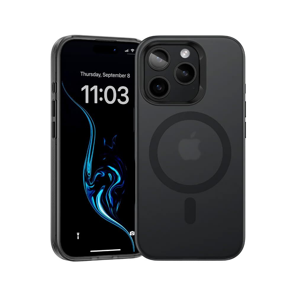 Zadní kryt Magnetic Lucid Armor Benks pro iPhone 16 Pro černý (tlačítko ovládání fotoaparátu) - náhled 1