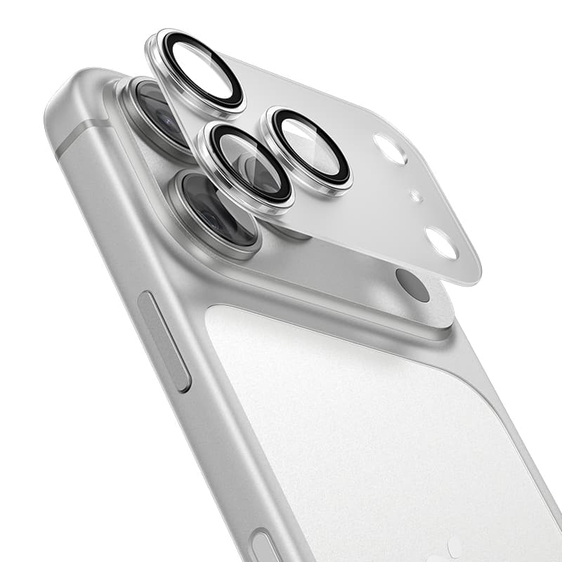 Ochranné sklo objektivu Benks Air Shield Matte Integrated pro iPhone 17-16 transparentní