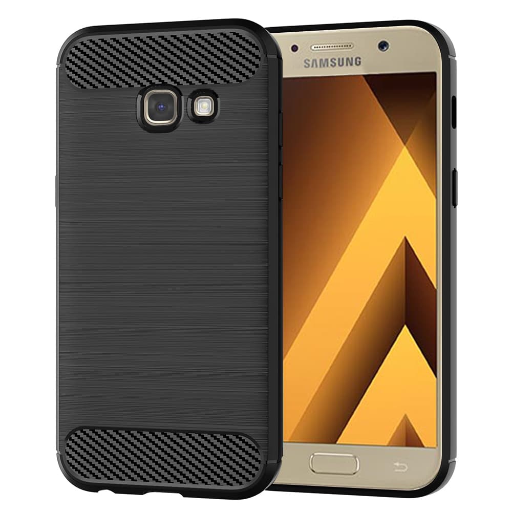 Techsuit Karbon Samsung Galaxy A5 2017 A520 Černý - náhled 1