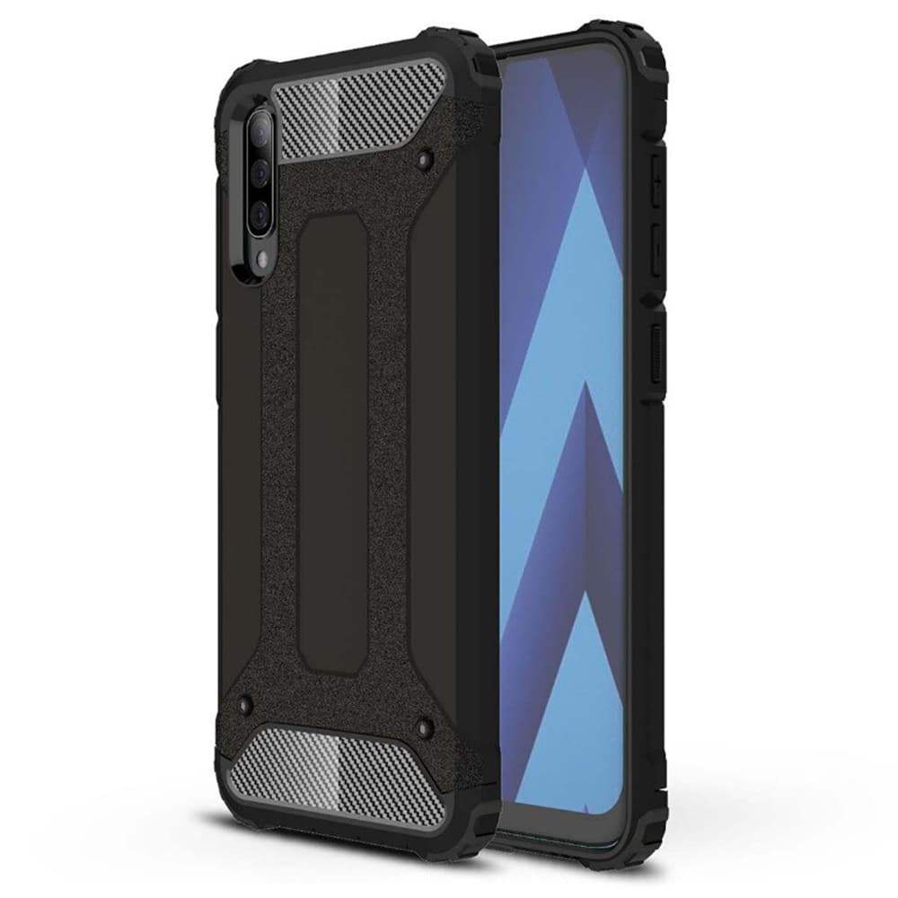 Techsuit Hybridní brnění Samsung Galaxy A70 A70s Černá - náhled 1