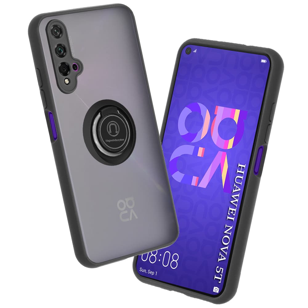 Techsuit Glinth Huawei nova 5T Honor 20 Černá - náhled 1
