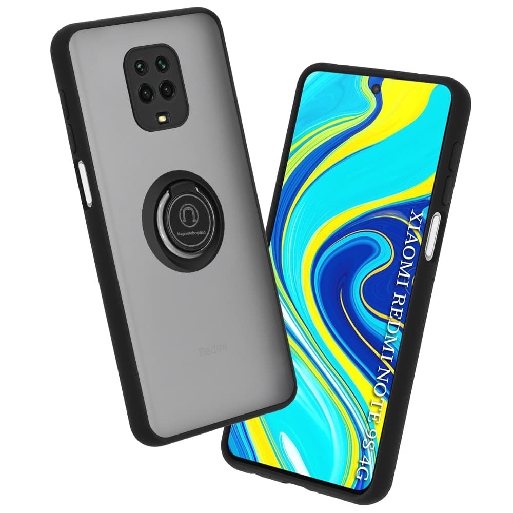 Techsuit Glinth Xiaomi Redmi Note 9S Note 9 Pro Černá - náhled 1