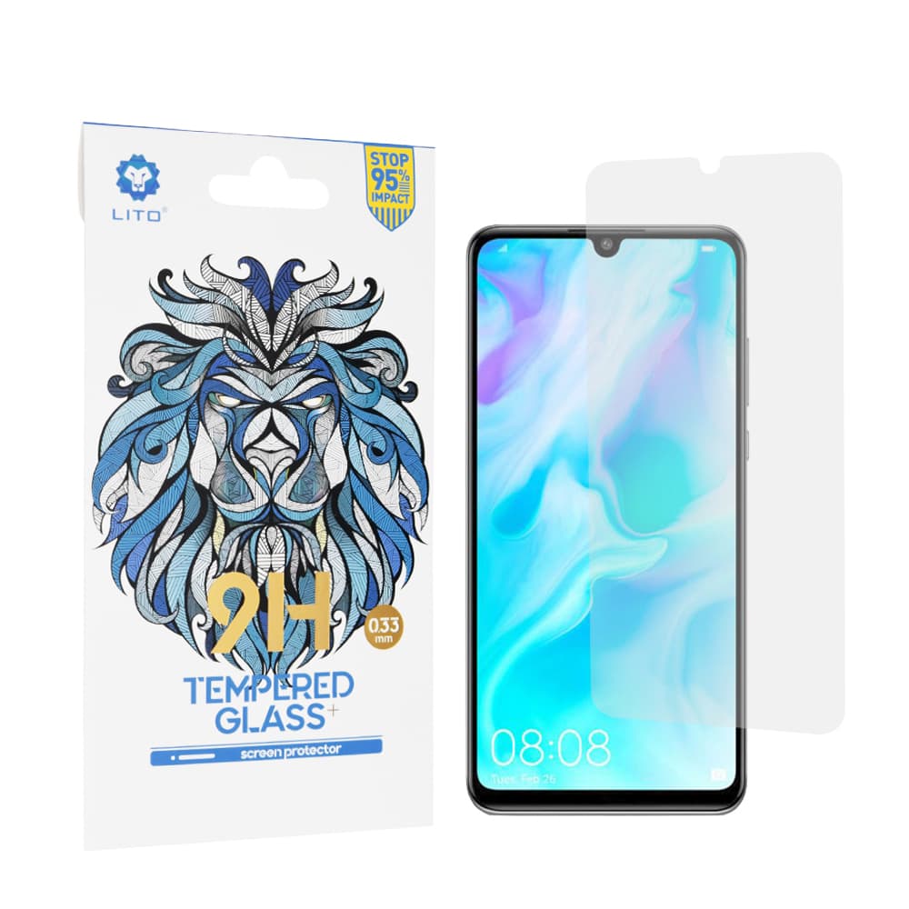 Lito 2.5D Klasické Sklo Huawei P30 lite P30 lite New Edition Čiré - náhled 1