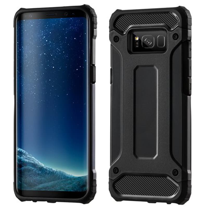 Techsuit Hybridní ochrana Samsung Galaxy S8 Plus Černá - náhled 1