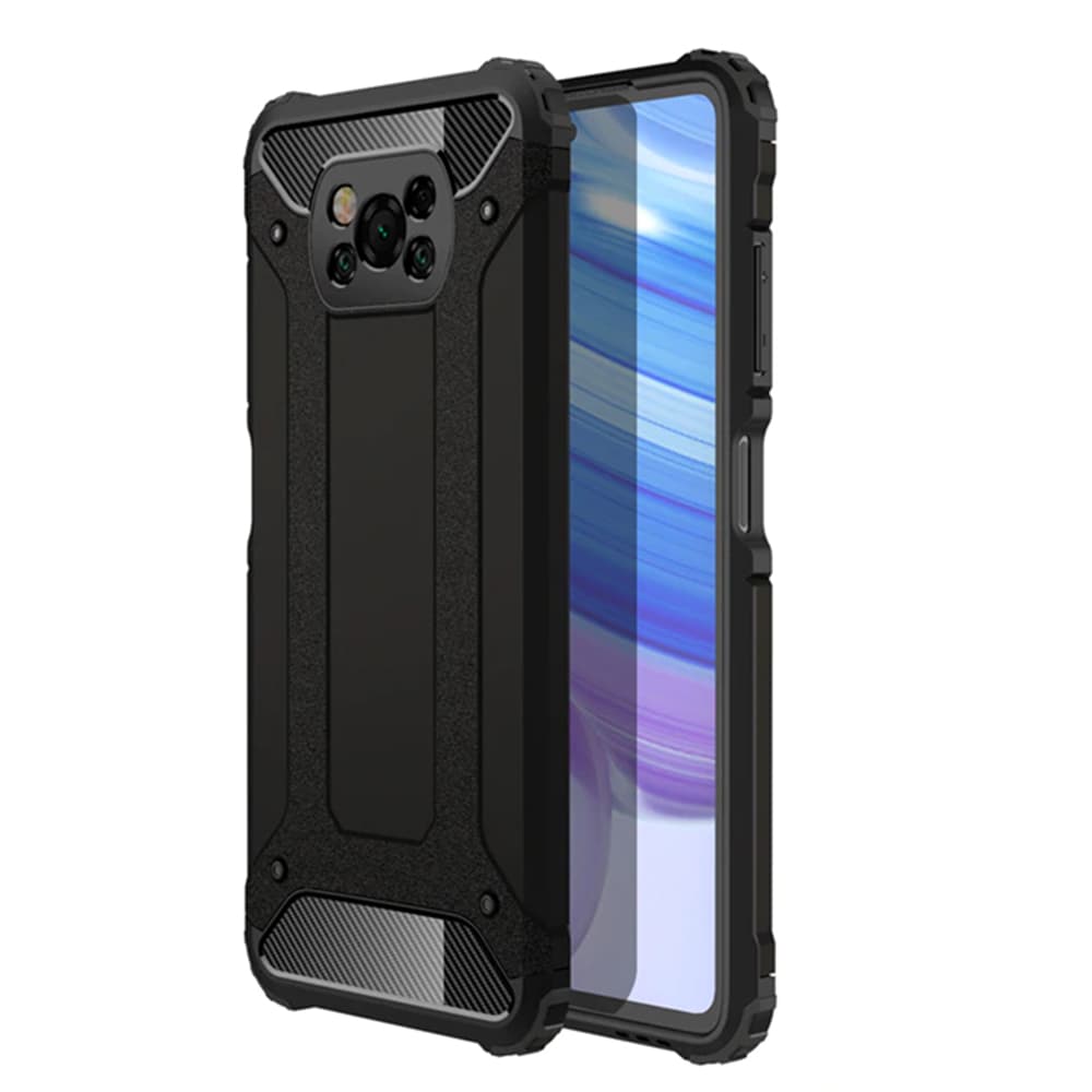 Techsuit Hybridní pouzdro Poco X3 X3 NFC X3 Pro Černá - náhled 1