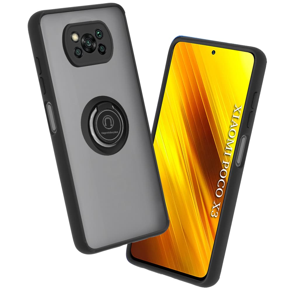 Techsuit Glinth Xiaomi Poco X3 Poco X3 NFC Poco X3 Pro Černá - náhled 1