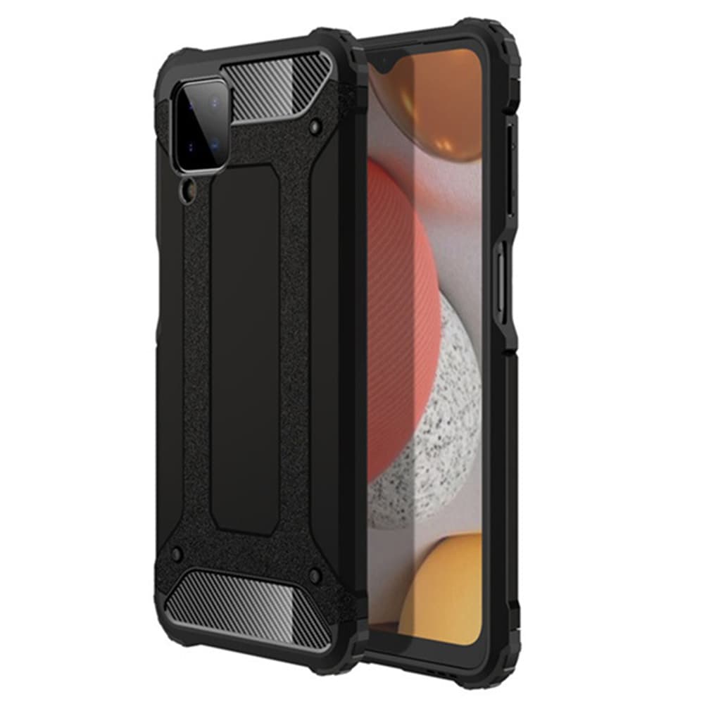 Techsuit Hybridní brnění Samsung Galaxy A12 A12 Nacho Černá - náhled 1