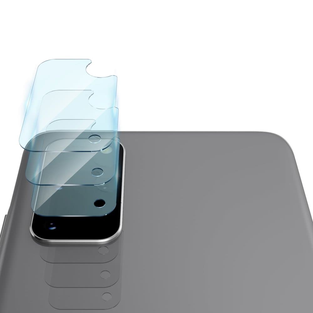 Ringke IDGL Sklo kamery 3ks Samsung S20 Plus 4G 5G Čiré - náhled 1