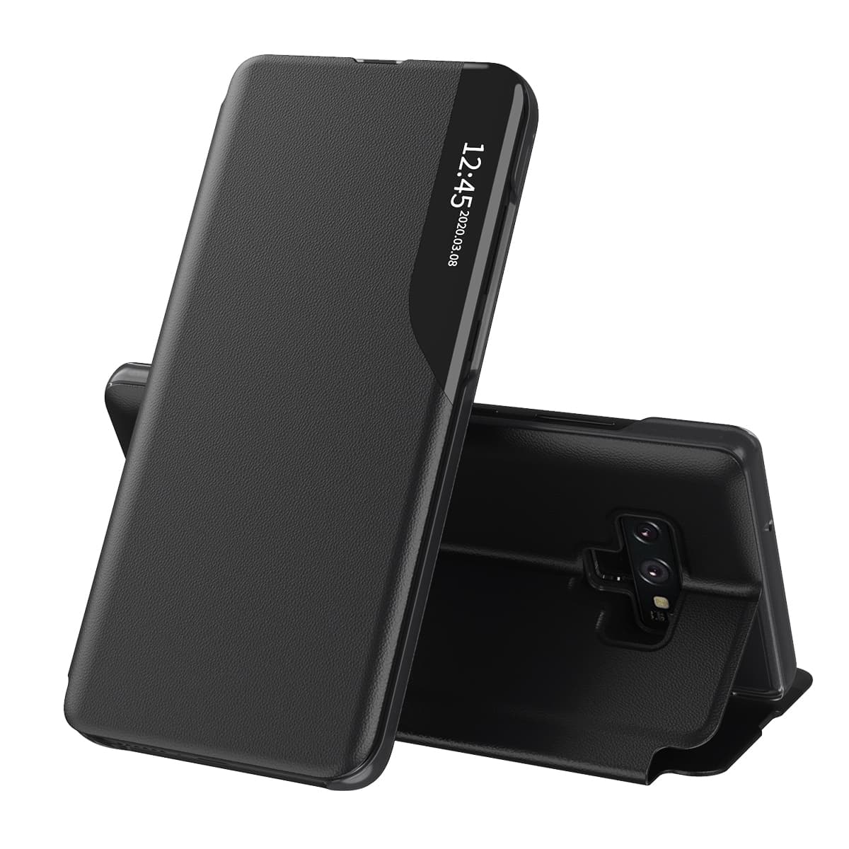 Pouzdro Techsuit eFold Series Samsung Galaxy Note 9 Černá - náhled 1