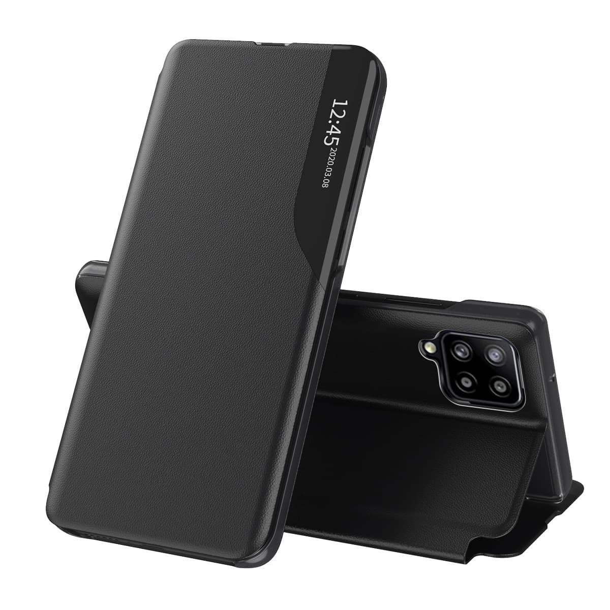 Techsuit eFold Series Samsung Galaxy A12 A12 Nacho Černá - náhled 1