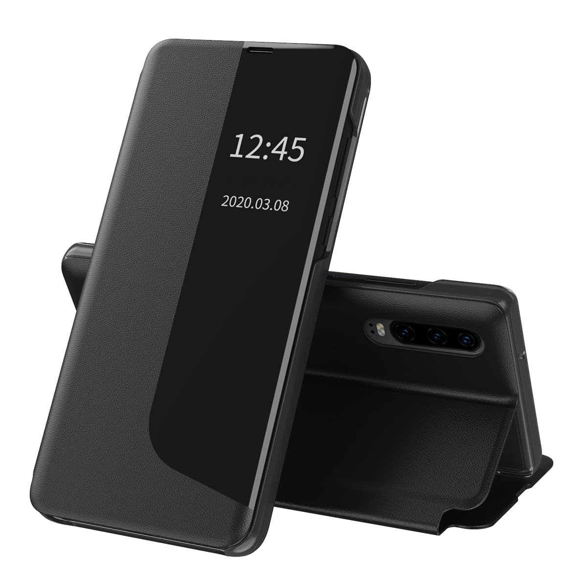 Techsuit eFold Series Huawei P30 Černý - náhled 1