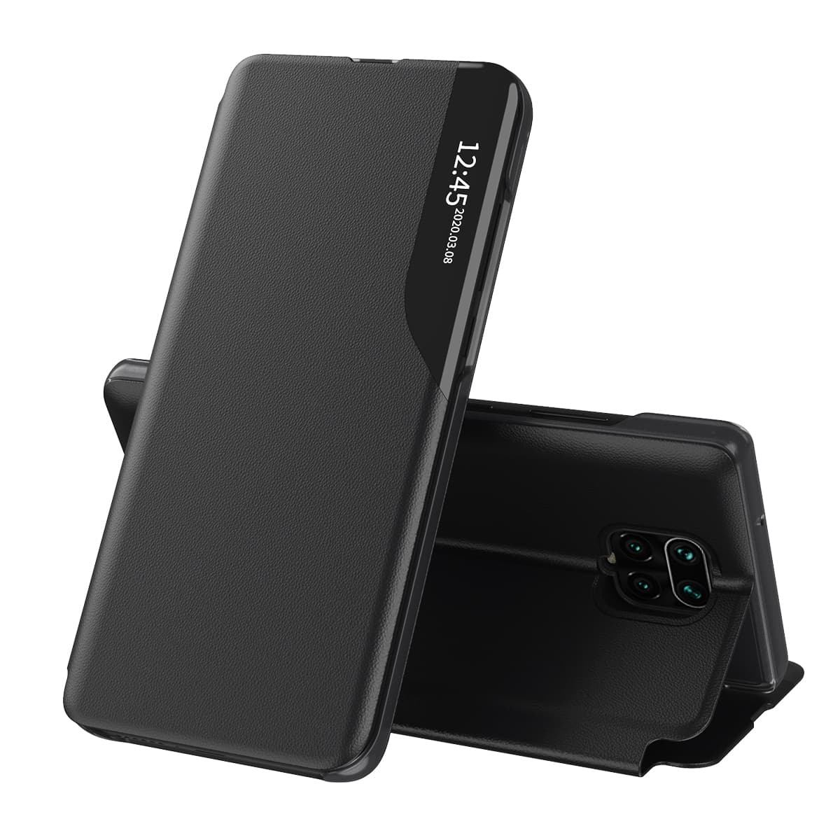 Techsuit eFold Series pro Xiaomi Redmi Note 9S Pro Max Černá - náhled 1