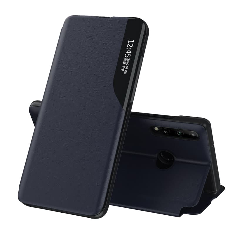 Techsuit eFold Series Huawei P30 lite Tmavě modrá - náhled 1