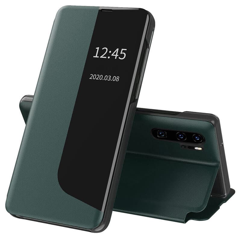 Techsuit eFold Series Huawei P30 Pro New Edition Tmavě zelená - náhled 1