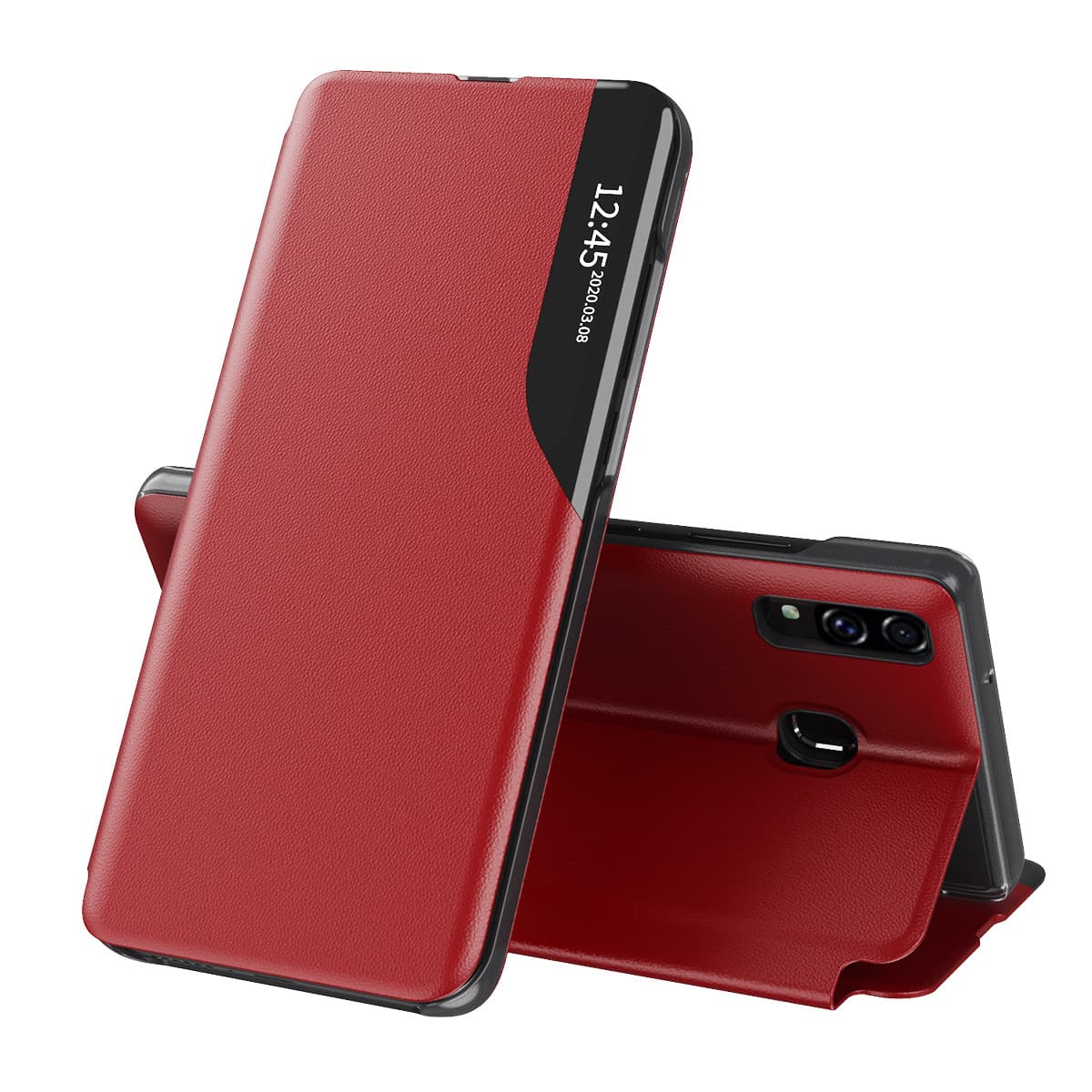 Techsuit eFold řada Samsung Galaxy A20e červené - náhled 1