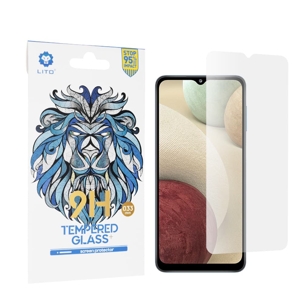 Lito 2.5D Sklo Samsung Galaxy A02 M02 A12 F12 M12 A32 5G Čiré - náhled 1