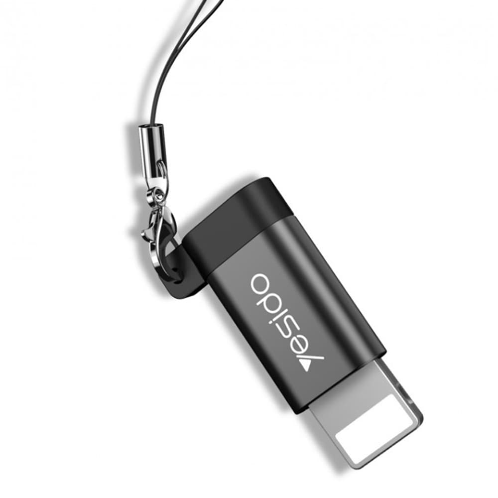 Yesido OTG Adaptér GS05 Lightning Micro USB 480Mbps Černý - náhled 1