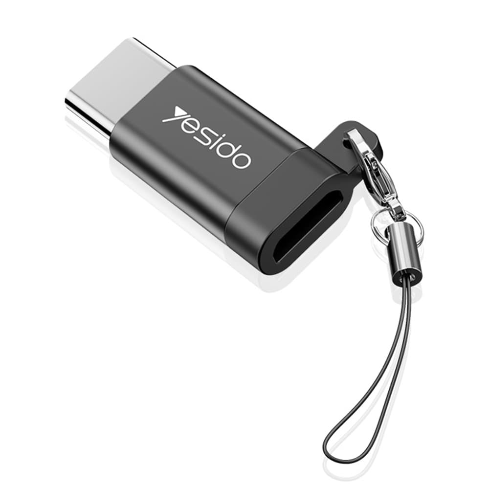 Yesido OTG Adaptér GS04 Micro-USB Type-C 480Mbps Černý - náhled 1