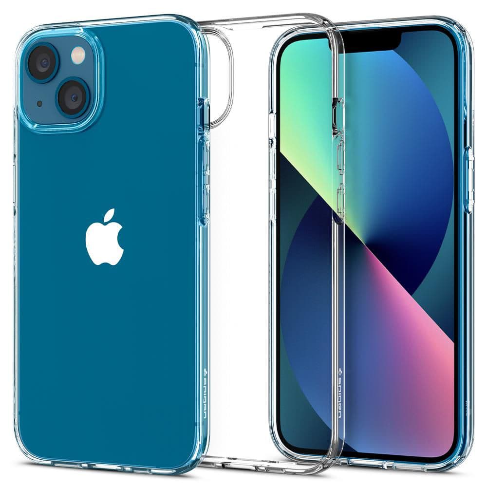 Spigen Liquid Crystal iPhone 13 Průhledný - náhled 1