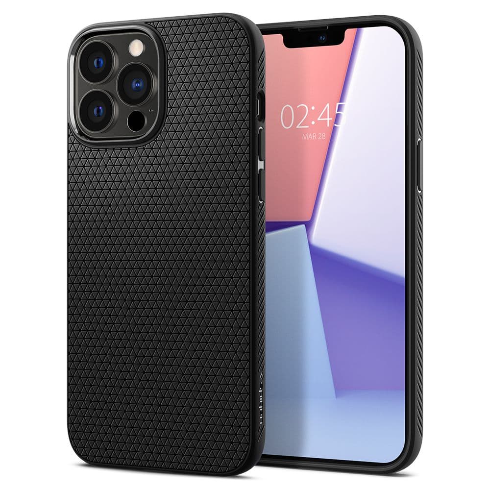 Spigen Liquid Air iPhone 13 Pro Černá - náhled 1