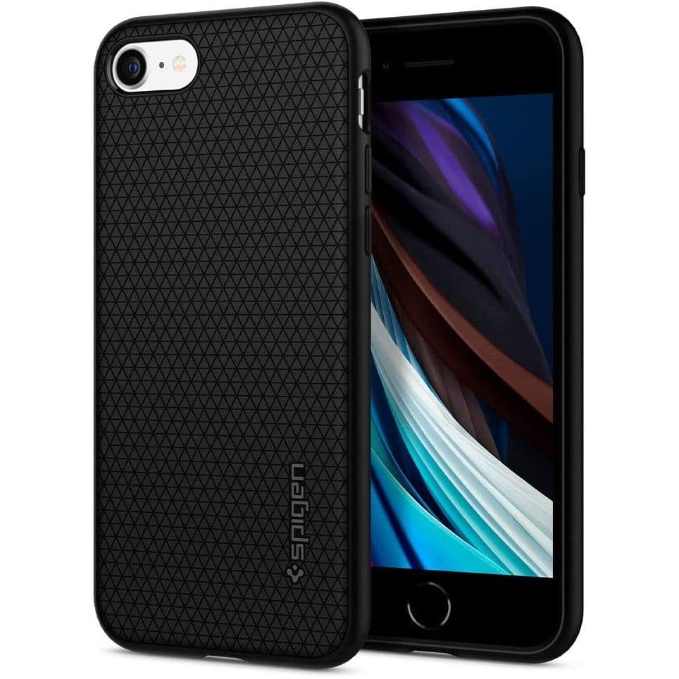 Spigen Liquid Air iPhone 7 8 SE 2020 2022 Černá - náhled 1