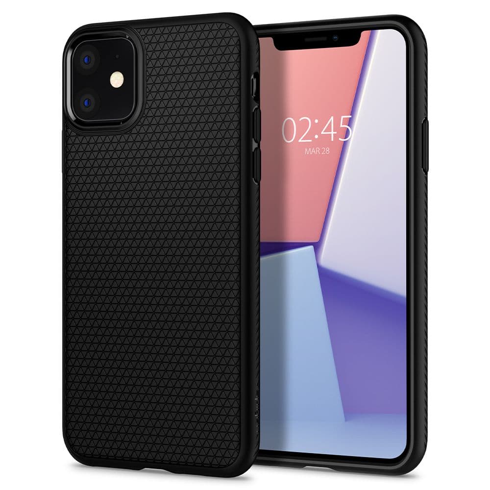Spigen Tekutý Vzduch iPhone 11 Černý - náhled 1