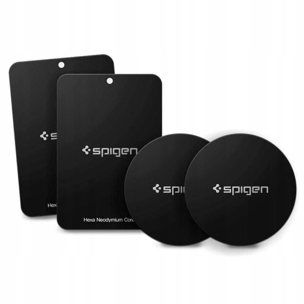 Spigen Kovová destička 4 kusy MP-4P s matným povrchem Black - náhled 1