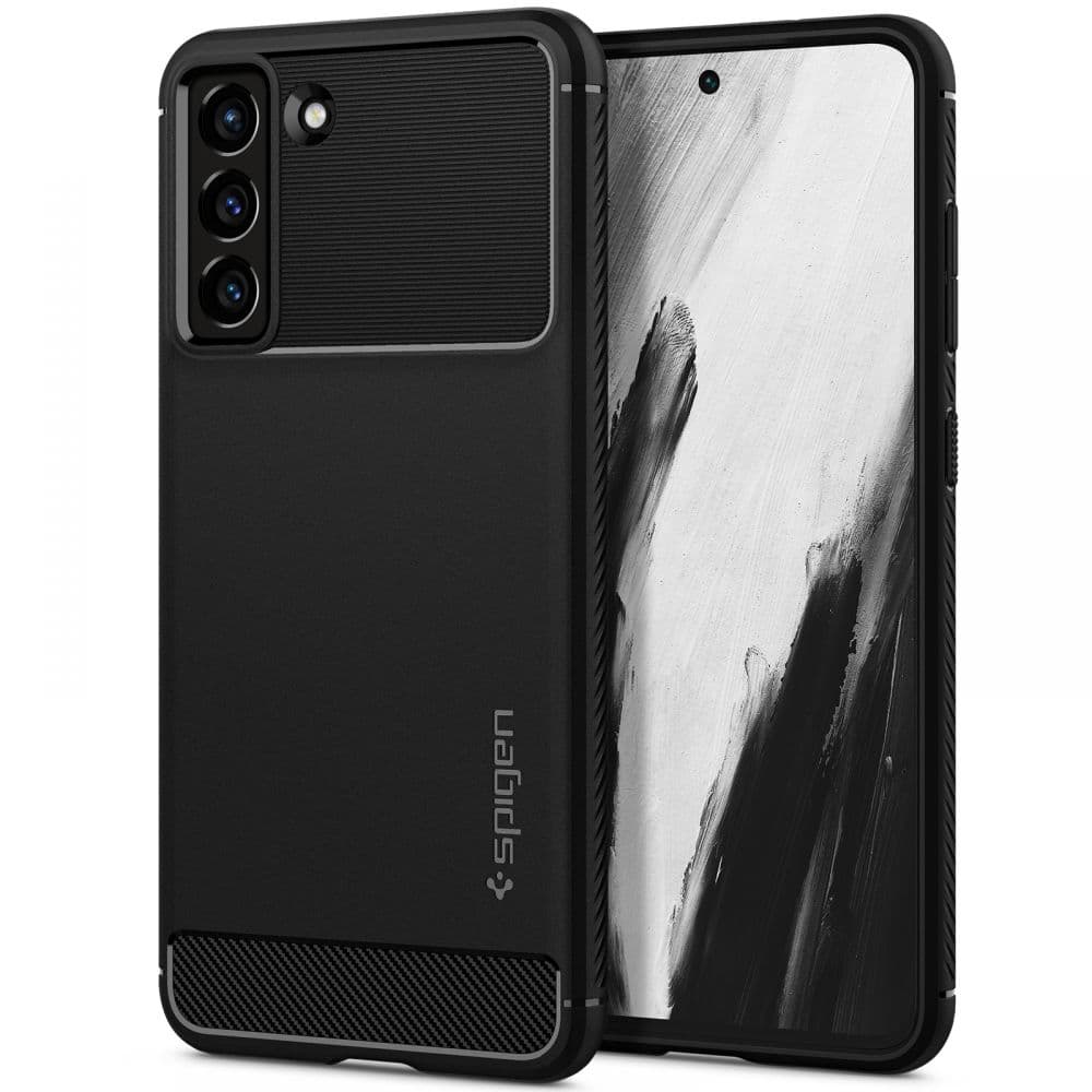 Spigen Odolné pouzdro Samsung Galaxy S21 FE Černé - náhled 1