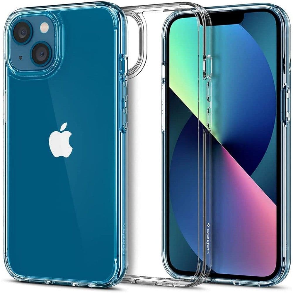Spigen Ultra Hybrid iPhone 13 Čirý - náhled 1