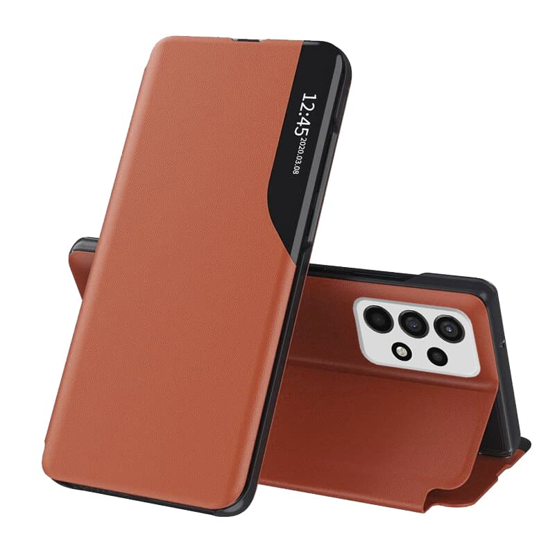 Techsuit eFold Series obal pro Samsung Galaxy A13 4G Oranžový - náhled 1