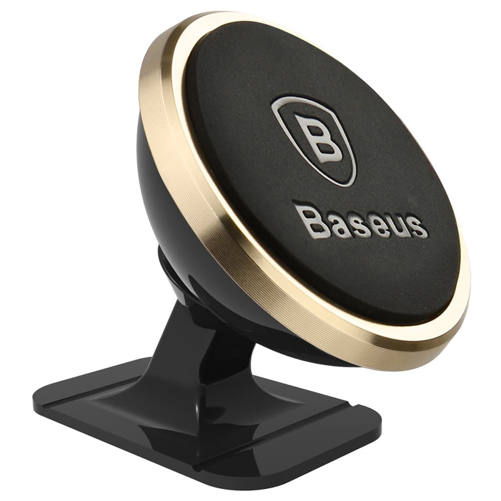 Baseus Držák do auta 360° Magnetický Zlatý SUCX140015 - náhled 1