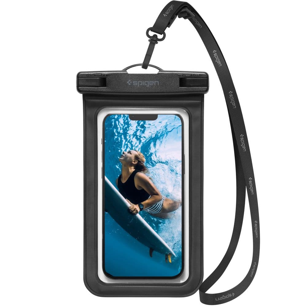 Spigen Vodotěsné pouzdro A601 IPX8 pro telefon 3.5 - 7" Černá - náhled 1