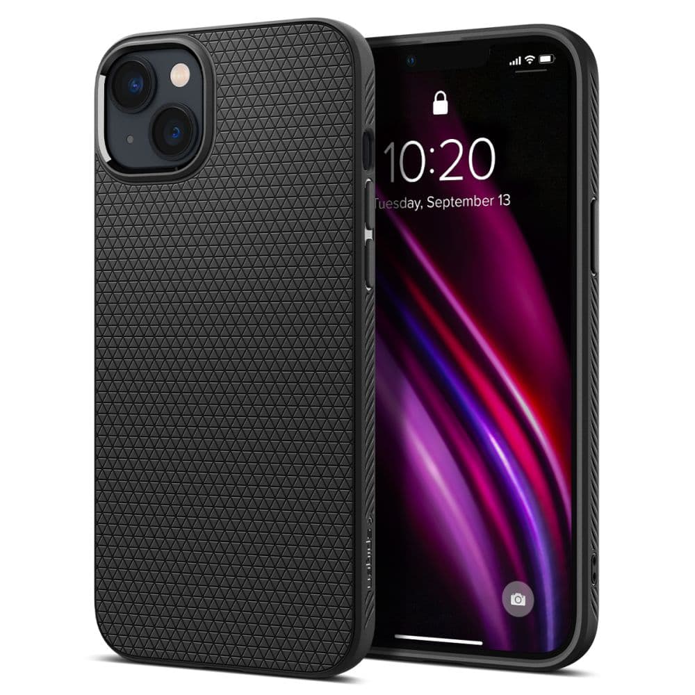 Spigen Liquid Air iPhone 14 Matná černá - náhled 1