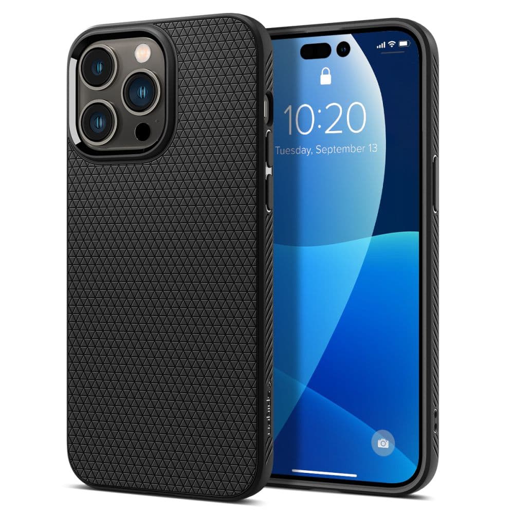 Spigen Liquid Air iPhone 14 Pro Max Matná černá - náhled 1