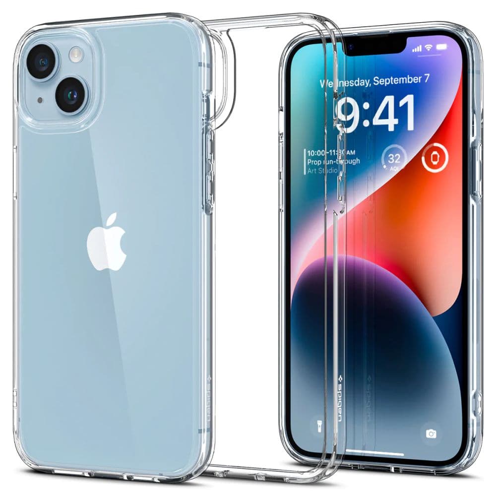 Spigen Ultra Hybrid iPhone 14 Čirý - náhled 1