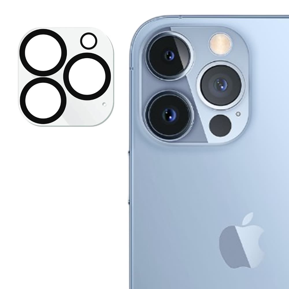 Lito S+ Ochranné sklo iPhone 13 Pro 13 Pro Max Black Transparent - náhled 1