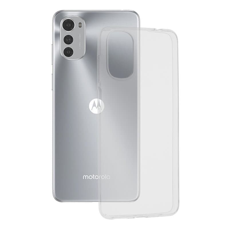 Techsuit Průhledný silikon Motorola Moto E32 Moto E32s - náhled 1