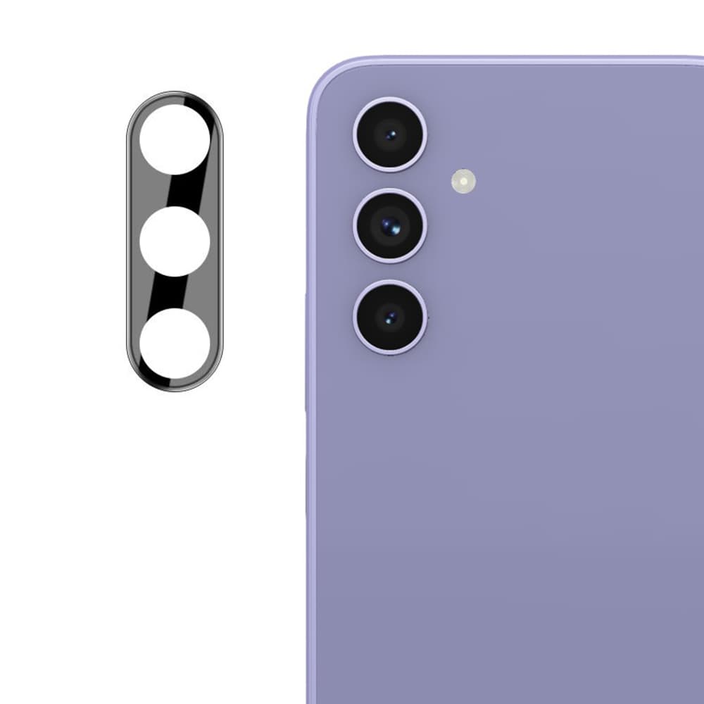 Techsuit Ochranné sklo fotoaparátu Samsung Galaxy A54 Black - náhled 1