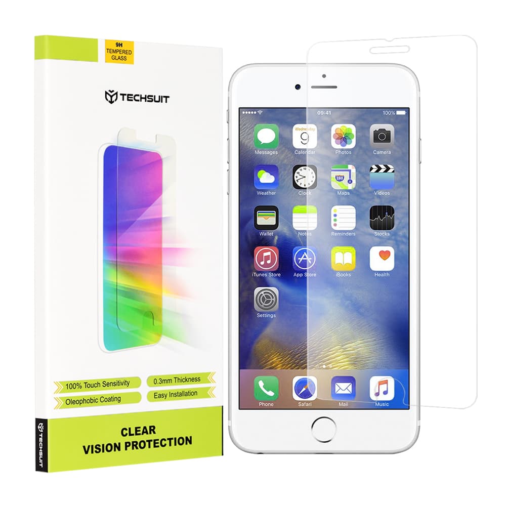 Techsuit Čiré sklo iPhone 6 Plus iPhone 6s Plus Průhledné