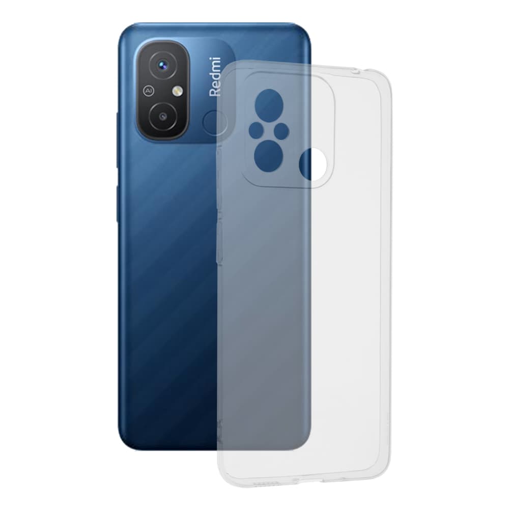 Techsuit Průhledný silikonový kryt Xiaomi Redmi 12C - náhled 1