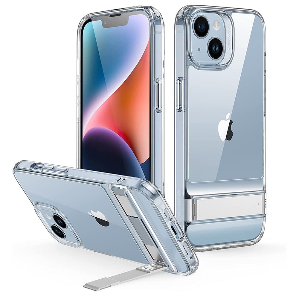 ESR Air Shield Boost Kickstand iPhone 14 Plus Průhledný - náhled 1