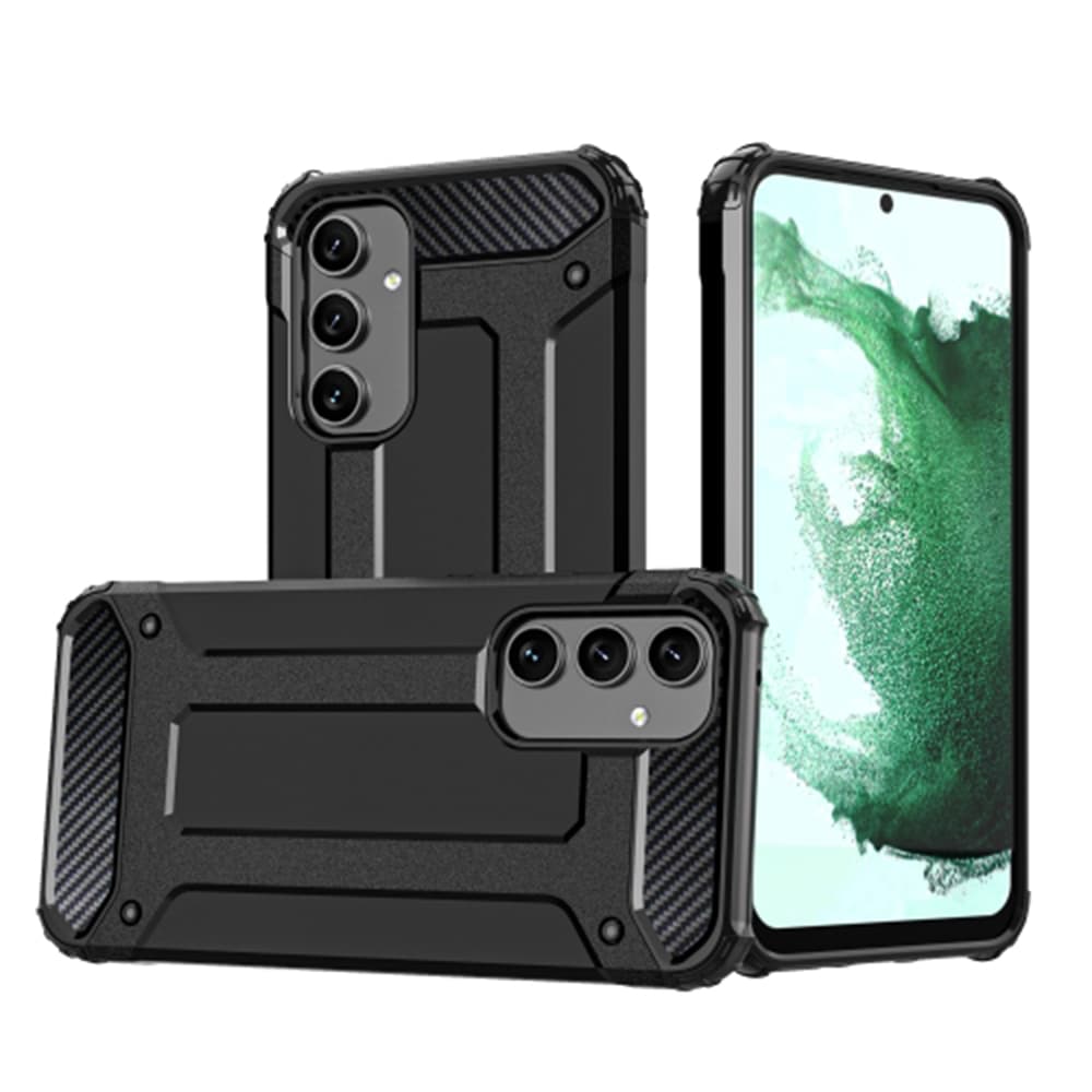 Techsuit Hybridní ochrana Samsung Galaxy A54 Černá - náhled 1