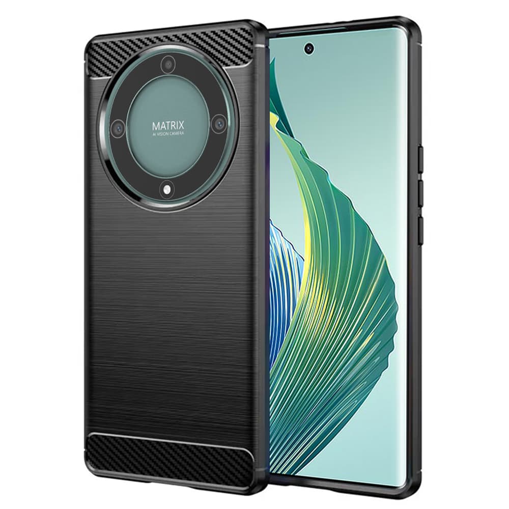 Techsuit Karbon Silikon Honor Magic5 Lite Black - náhled 1