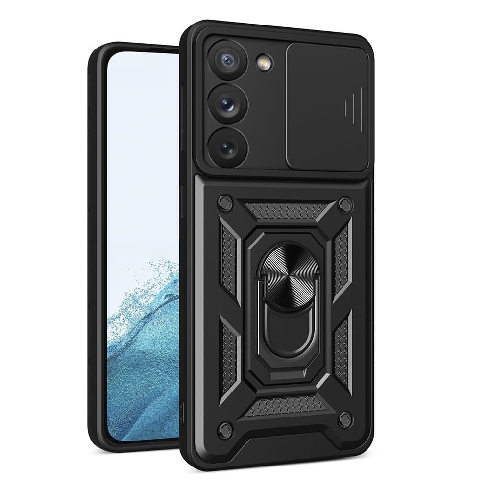 Techsuit CamShield Řada Samsung Galaxy S22 5G Černá - náhled 1