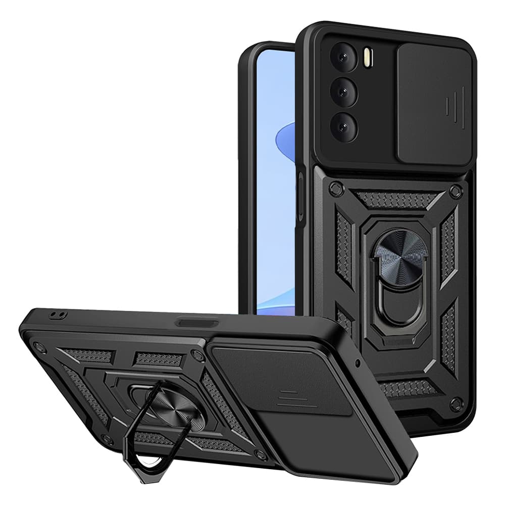 Techsuit řada CamShield Oppo A16 A16s A54s černá - náhled 1