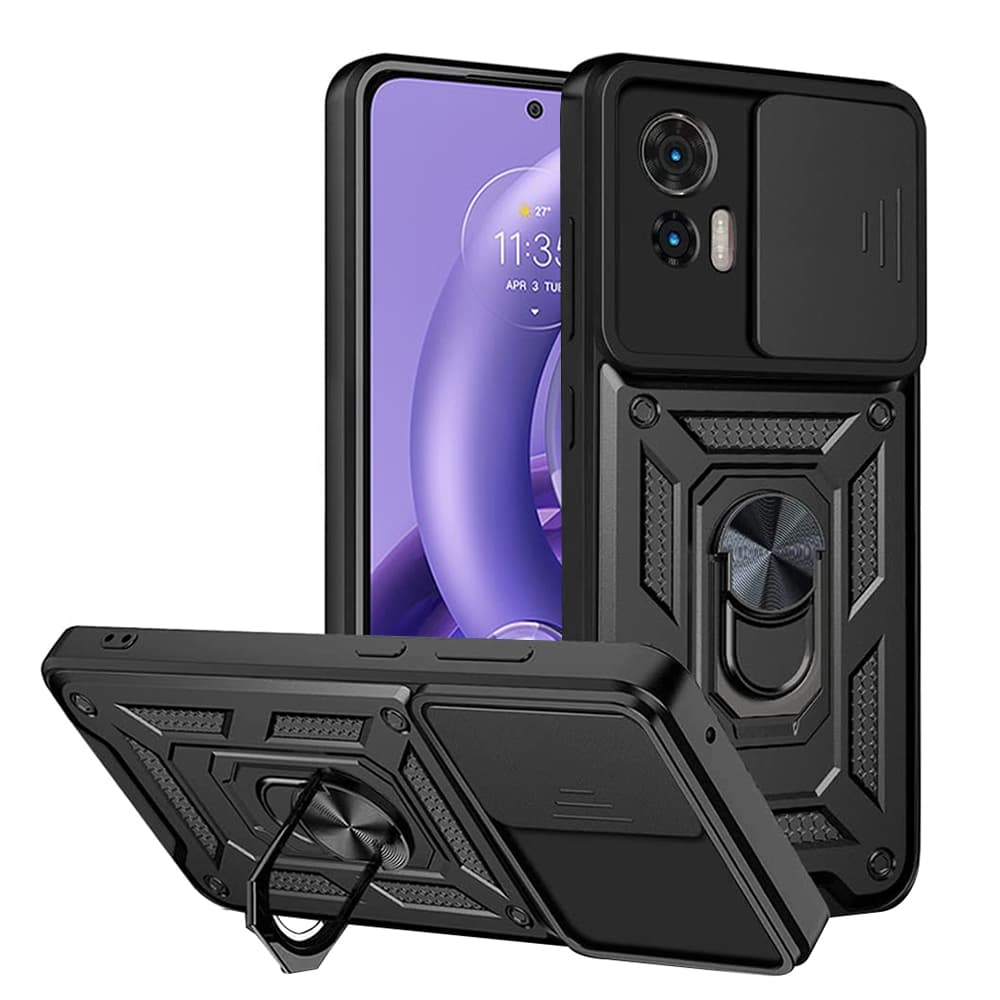Techsuit CamShield řada Motorola Edge 30 Neo černá - náhled 1